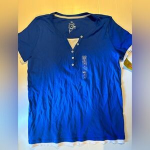 NWT Made for Life blue xl shirt